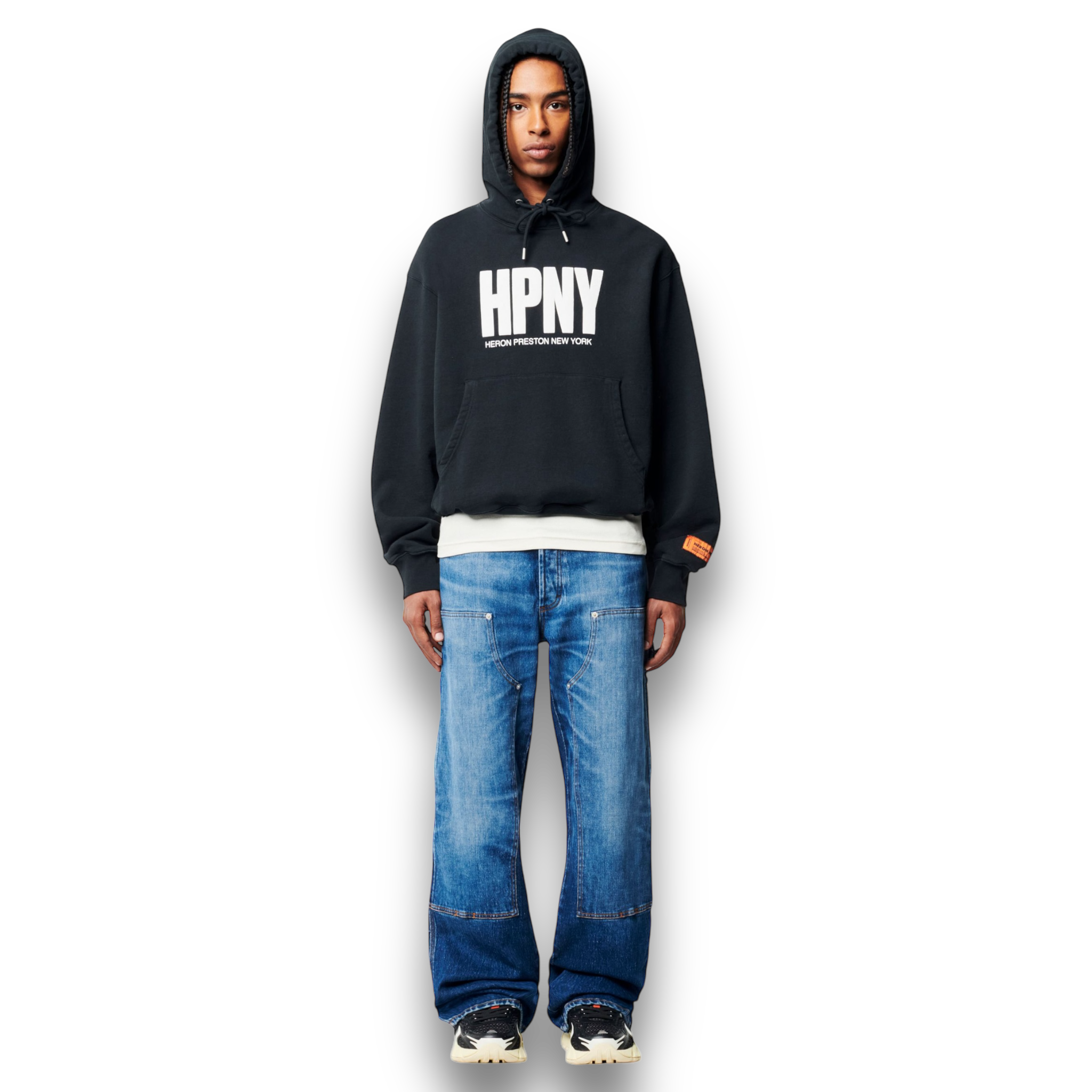 Heron Preston EX-RAY DENIM CARPENTER PANTS