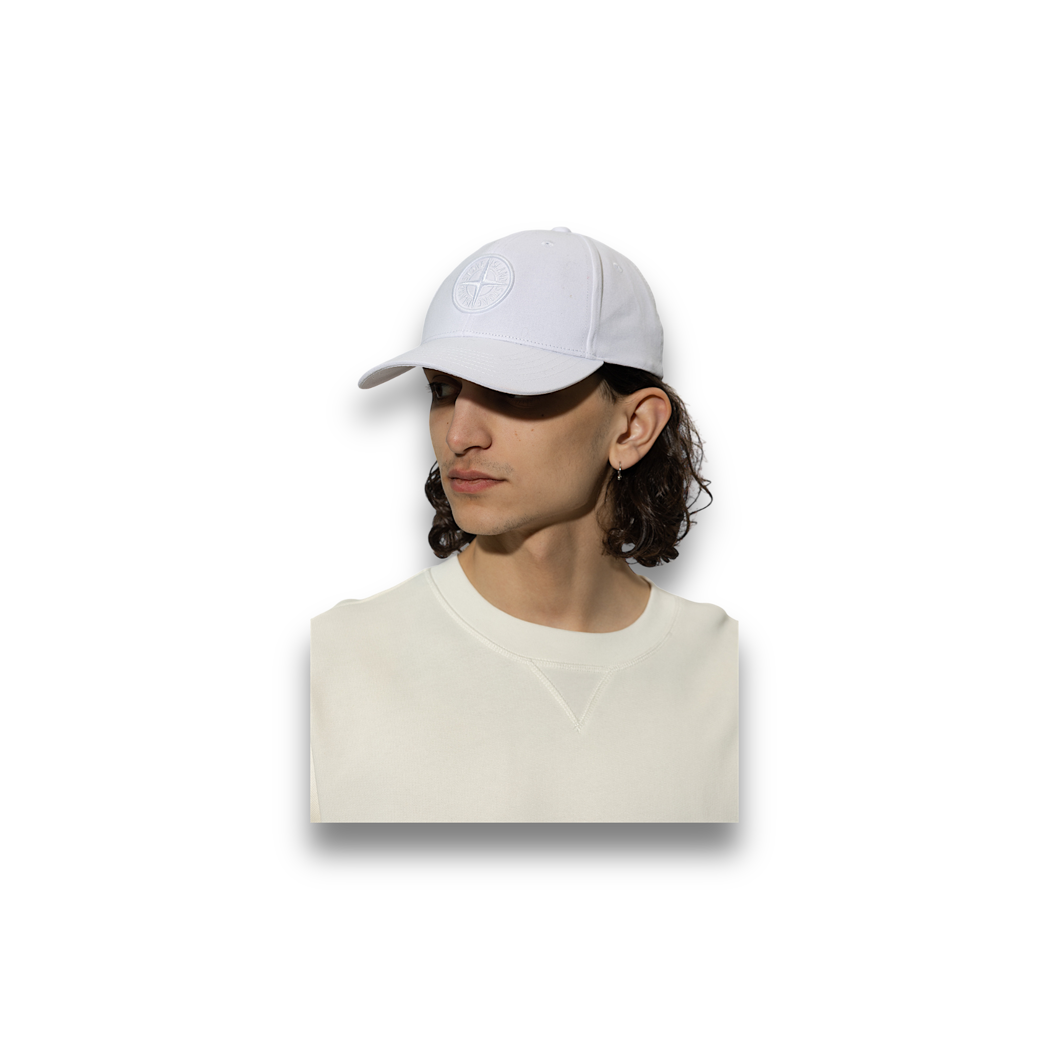 Stone Island Gabardine Logo Cap