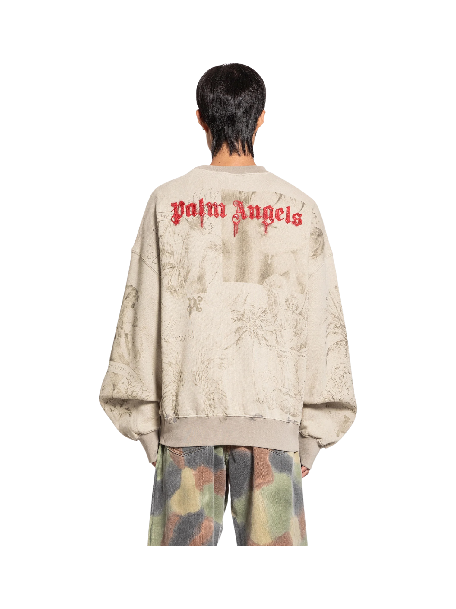 Palm Angels Pencil Sweatshirt