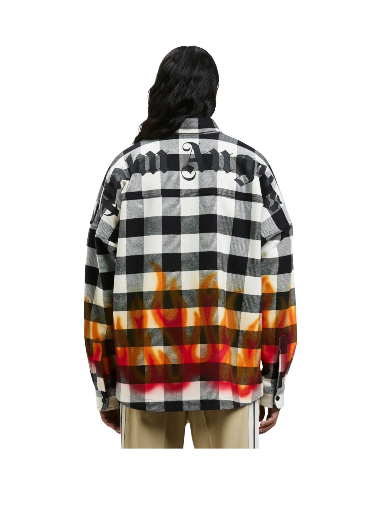 Palm Angels Burning Logo Overshirt