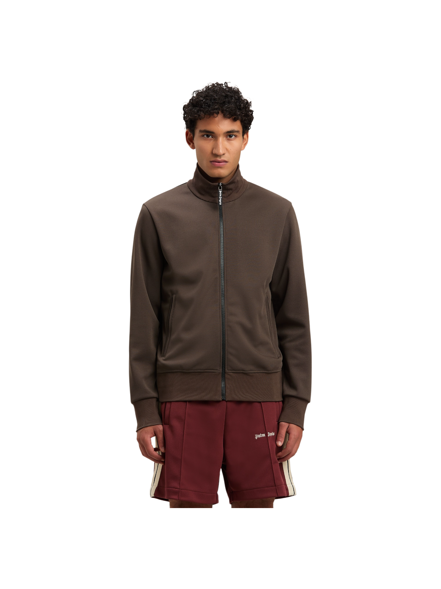 Palm Angels Curved Logo Track Jacket