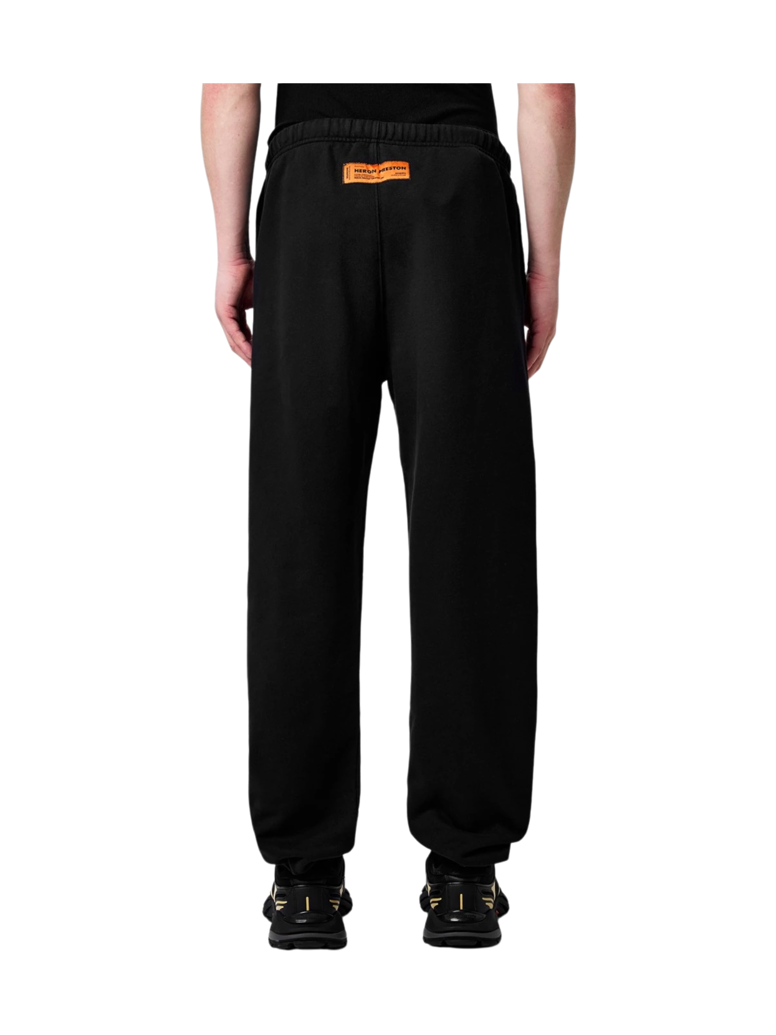 Heron Preston Black Flame Skull Sweatpants