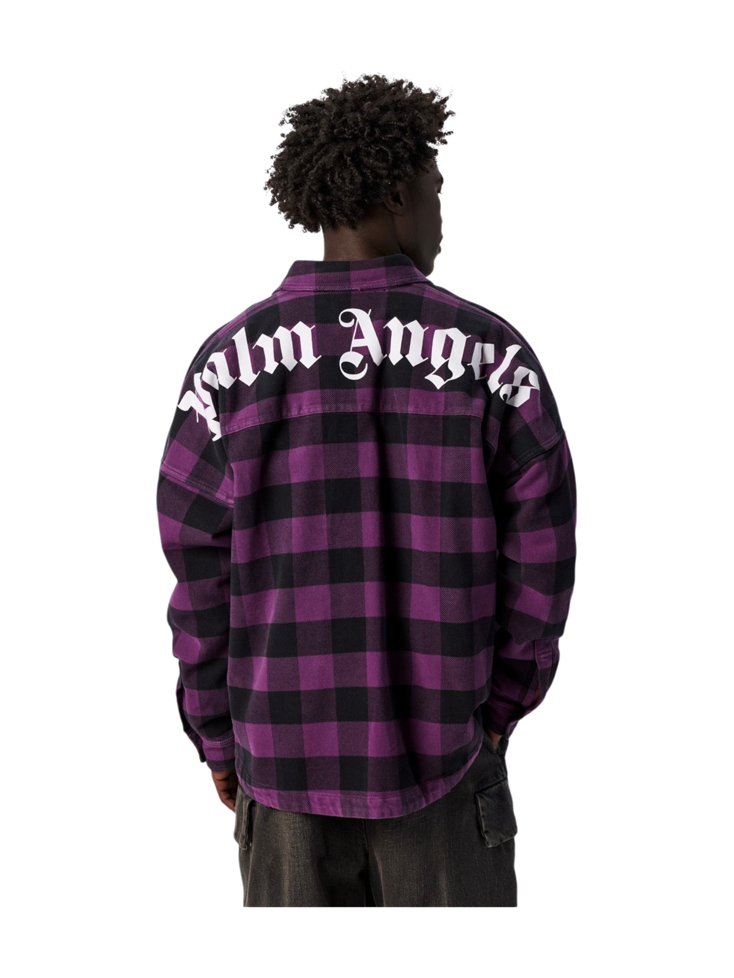 Palm Angels Cheked Overshirt