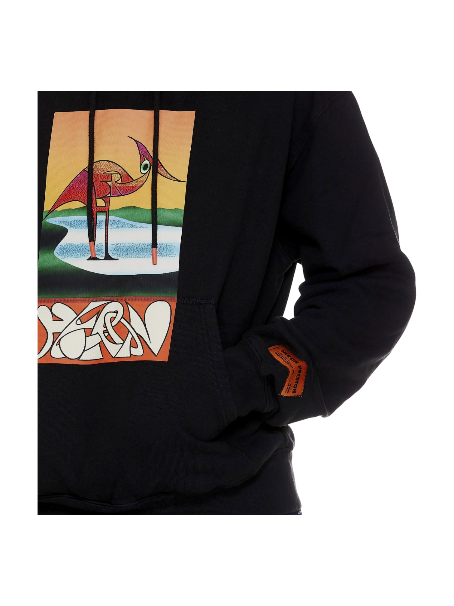Heron Preston Abstract Hoodie