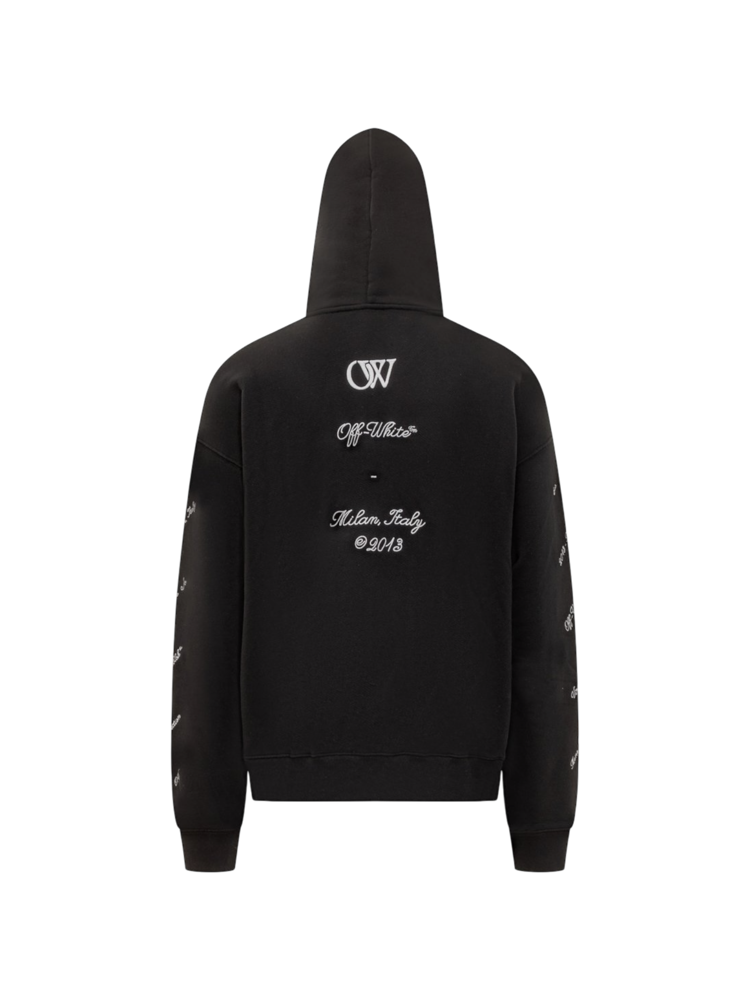 Off-White 23 Logo Skate Zip Hoodie