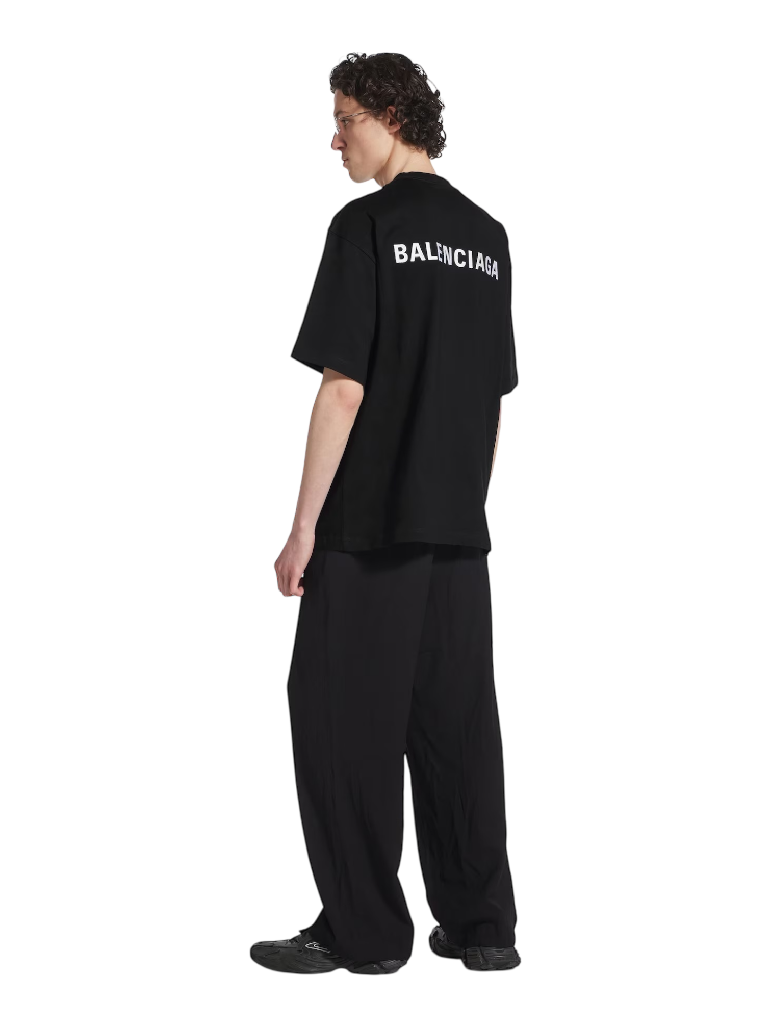 Balenciaga Logo Printed Oversize T-shirt