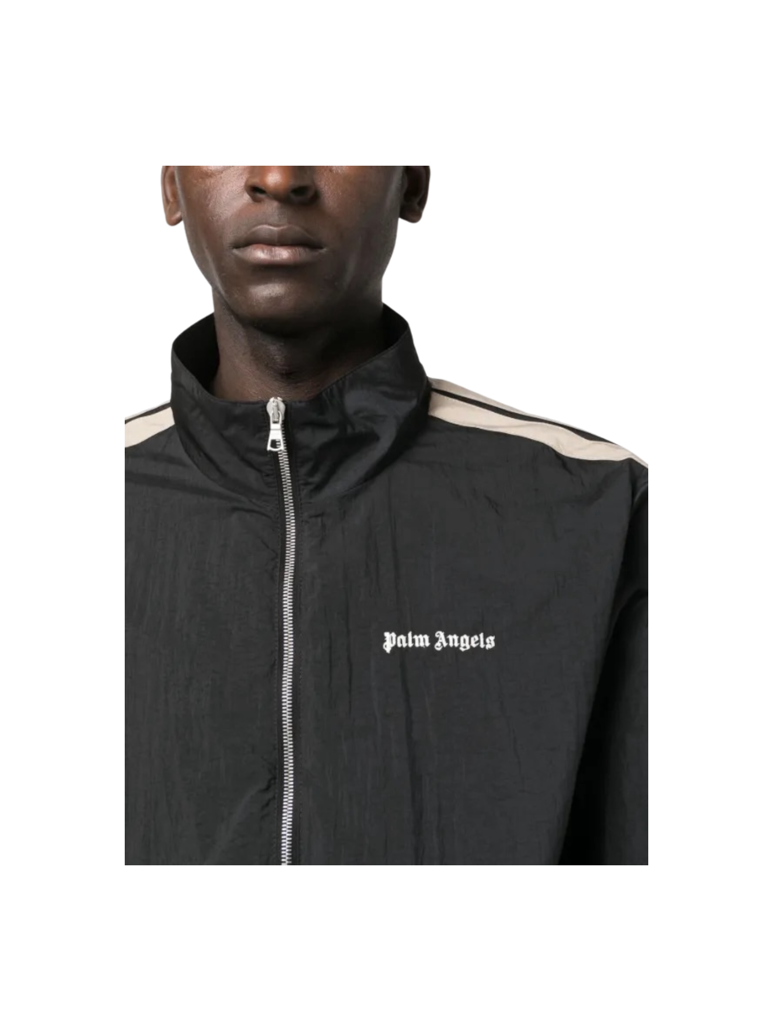 Palm Angels Nylon Stripe Track Jacket