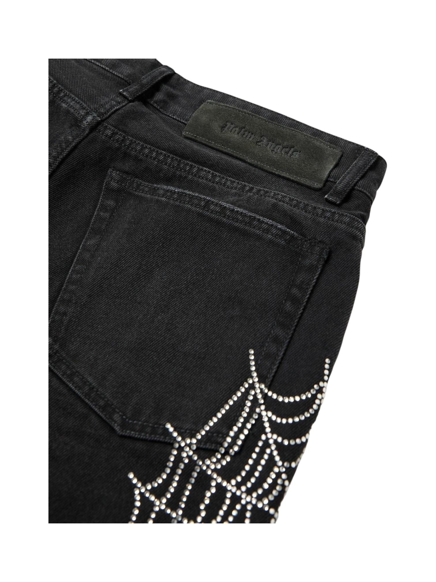 Palm Angels Crystall Web Jeans