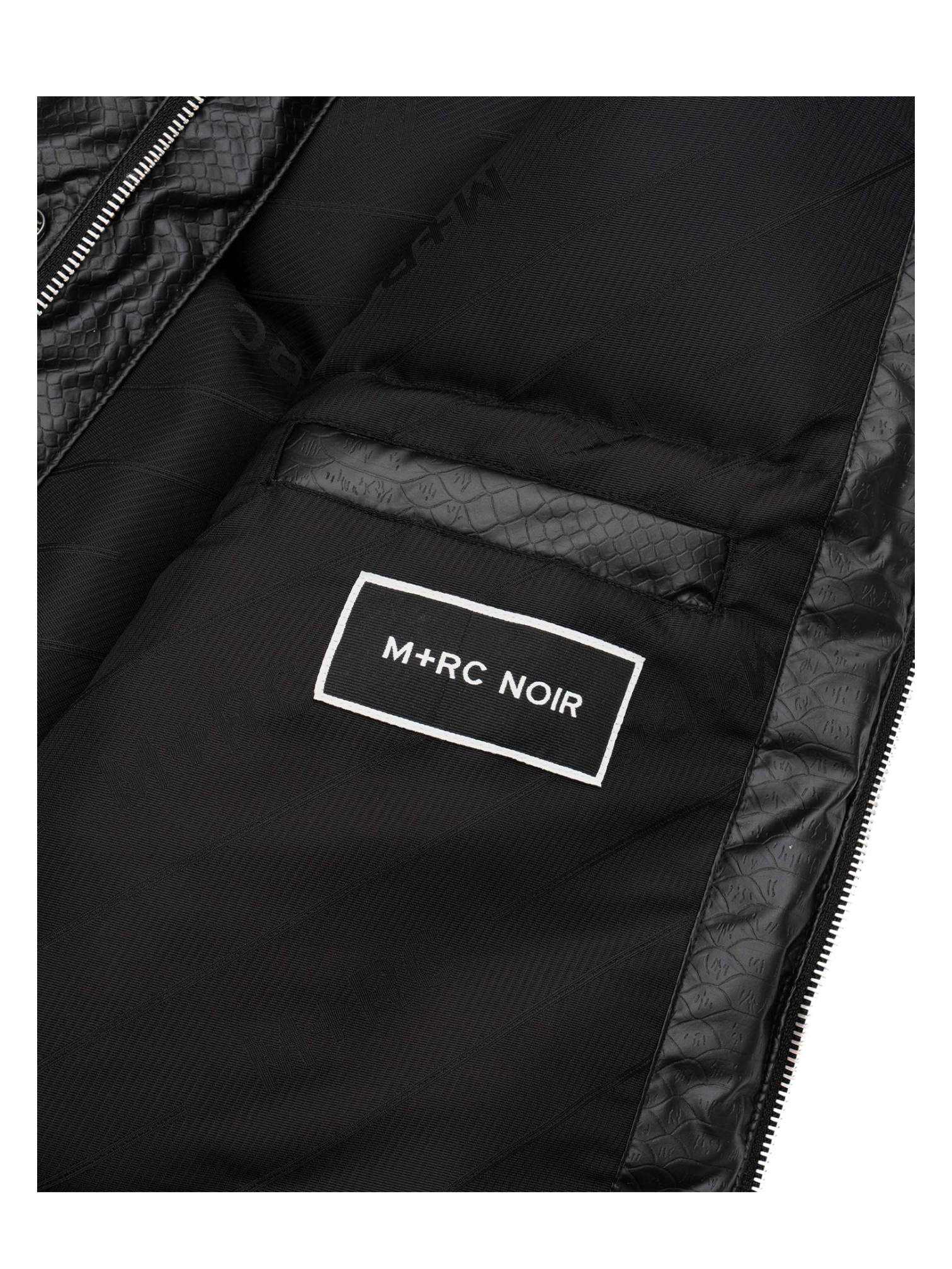 M+RC Noir “Baby Alligator” Down Vest
