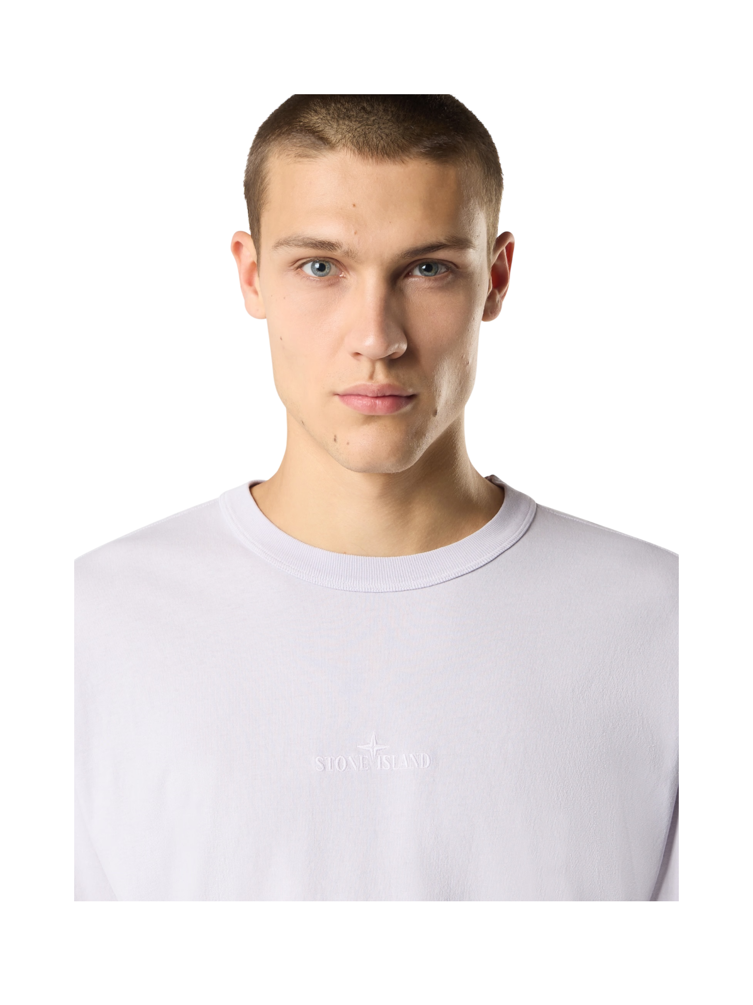 Stone Island Embroidered Logo T-shirt