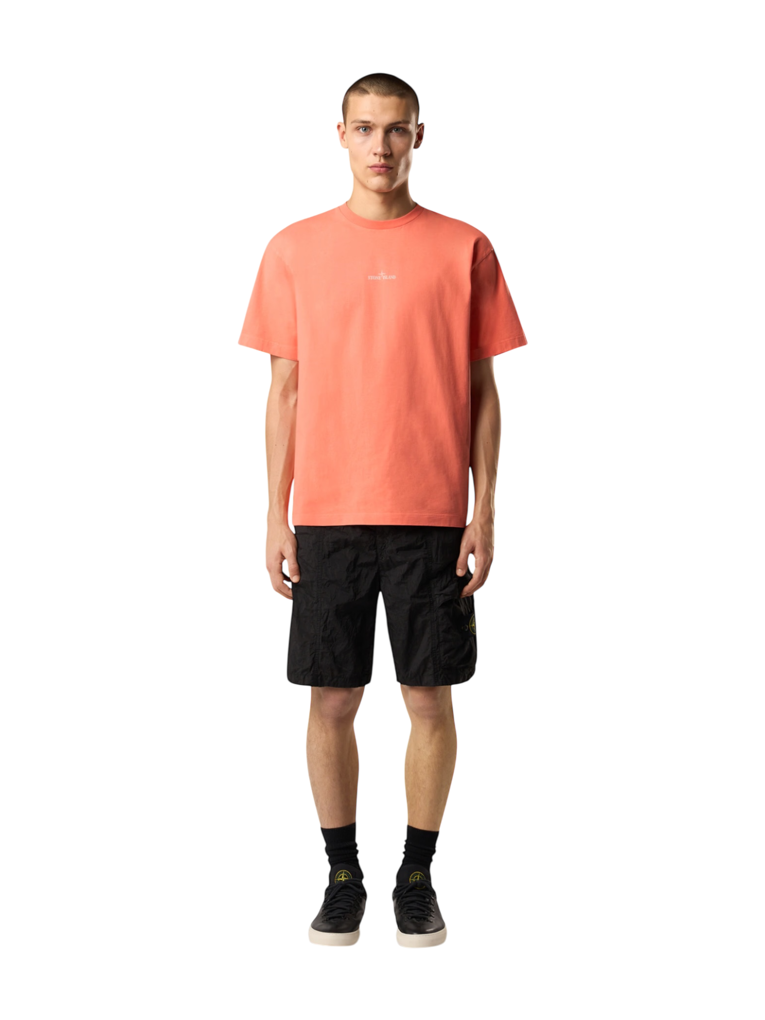 Stone Island Compass Camo Logo T-Shirt