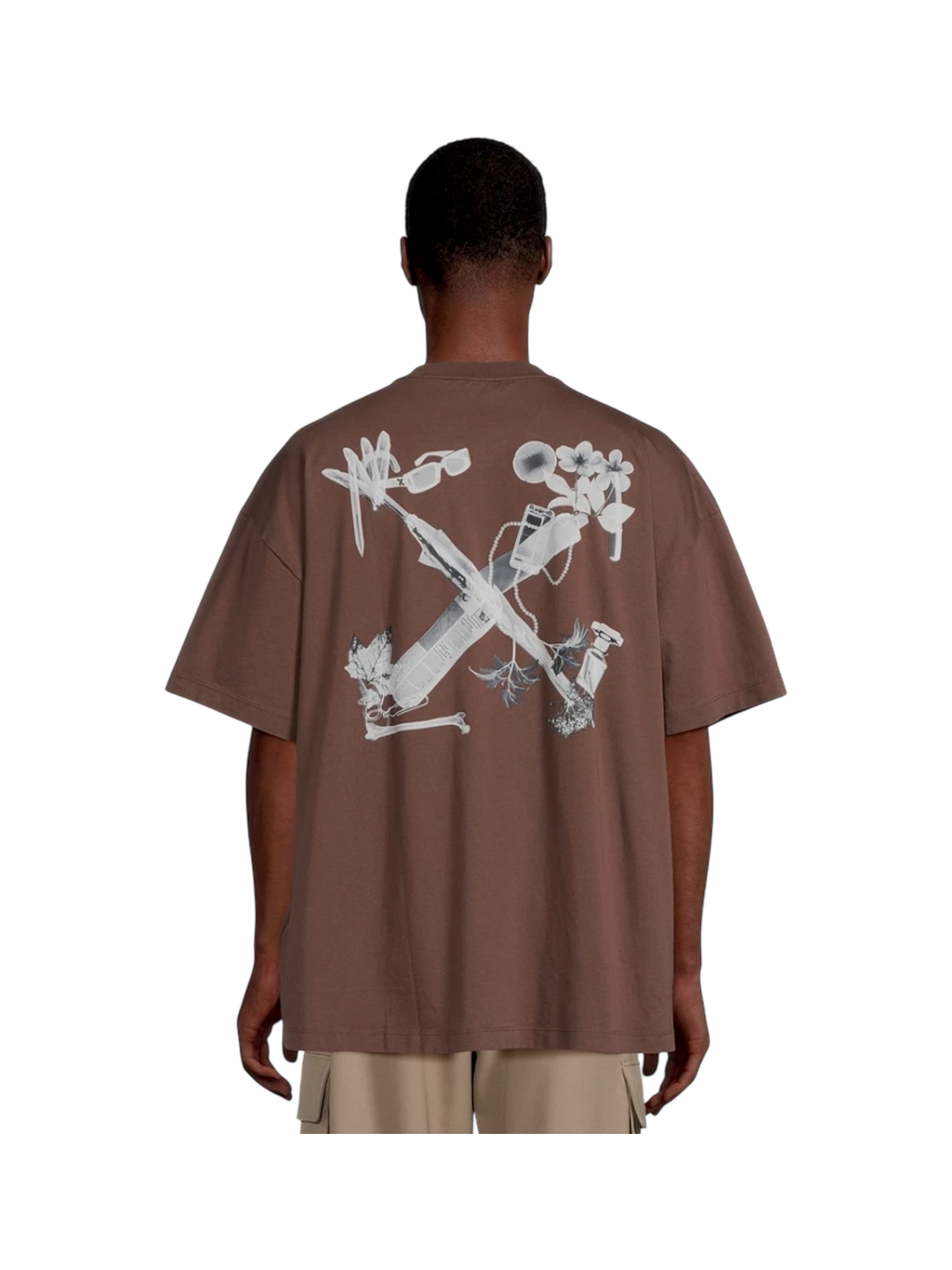 Off-White Scan Arrow Oversize Tee