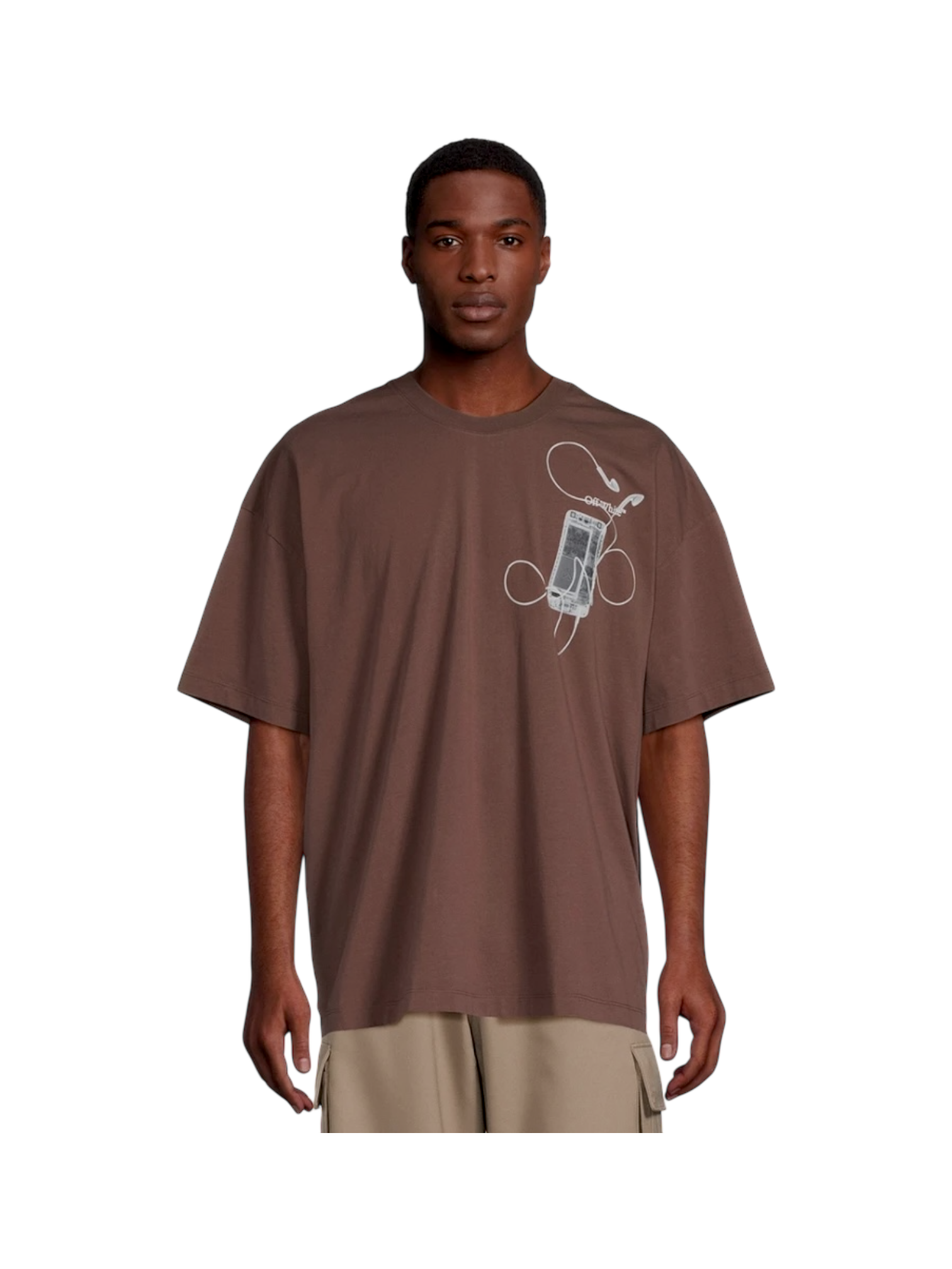 Off-White Scan Arrow Oversize Tee
