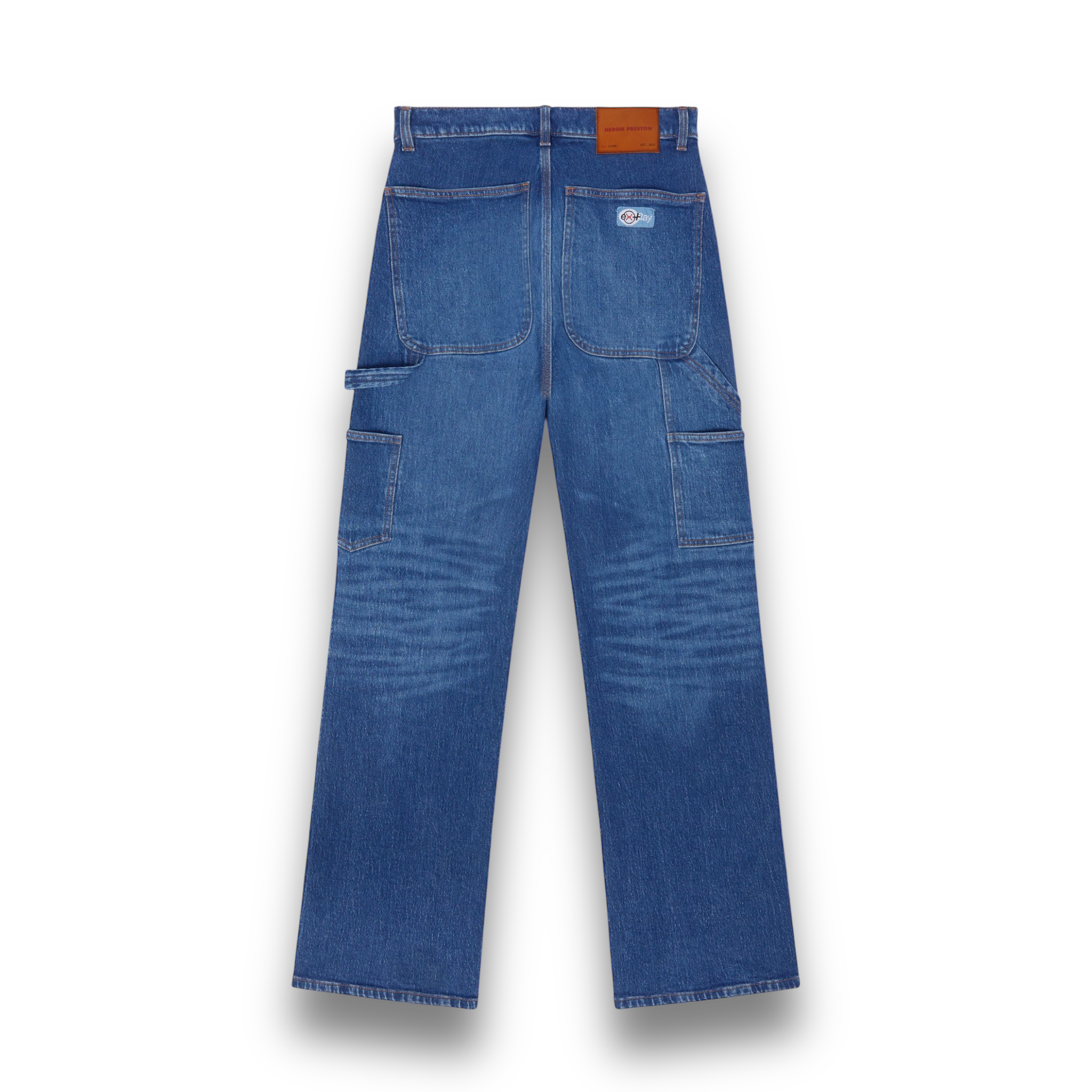 Heron Preston EX-RAY DENIM CARPENTER PANTS