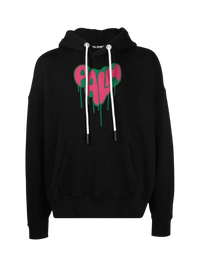 Palm Angels Spray Heart Design Худі