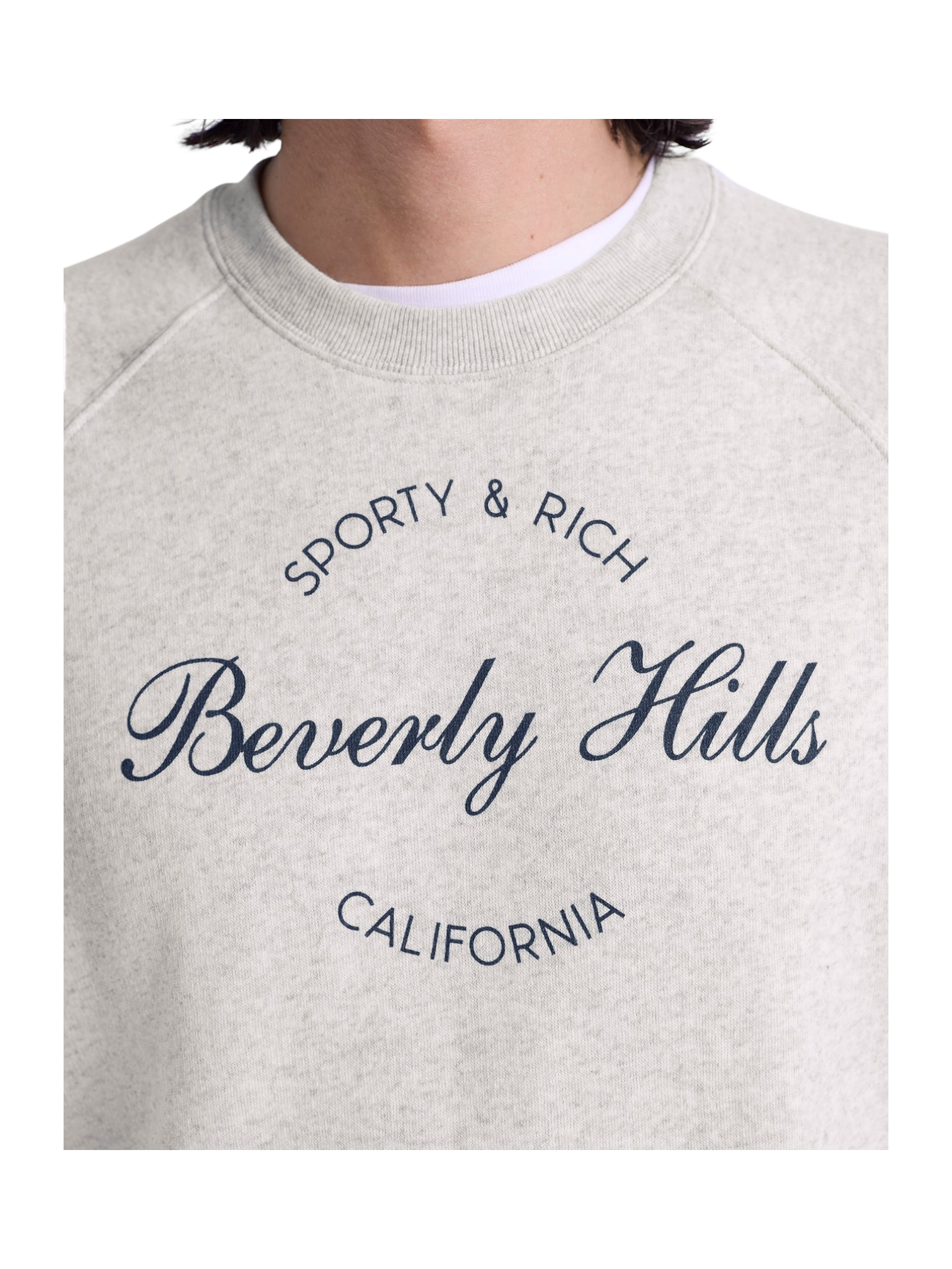 Sporty & Rich Beverly Script Світшот