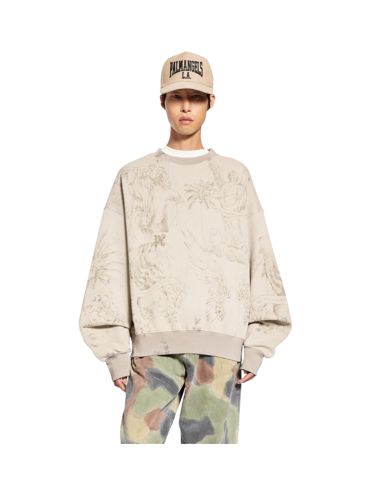 Palm Angels Pencil Sweatshirt