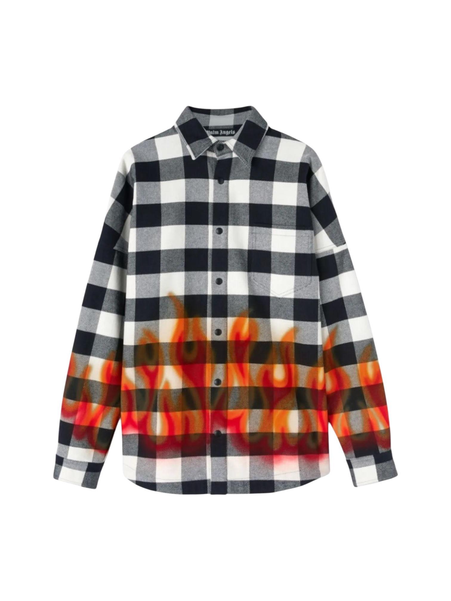 Palm Angels Burning Logo Overshirt