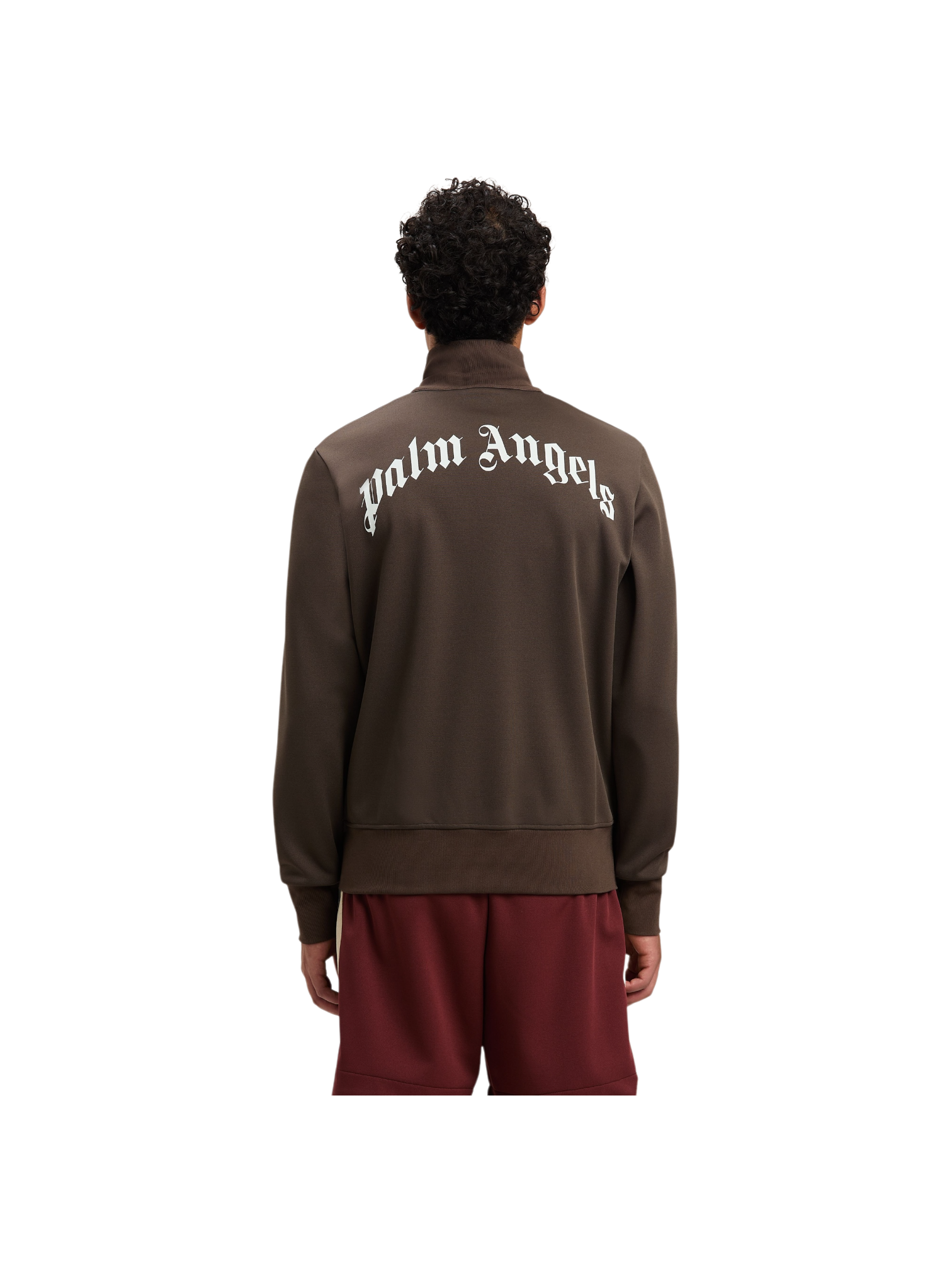 Palm Angels Curved Logo Track Jacket