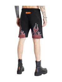 Heron Preston Flame Sweat Shorts
