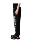 Heron Preston Black Flame Skull Sweatpants
