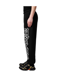 Heron Preston Black Flame Skull Sweatpants