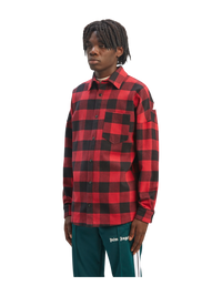 Palm Angels Cheked Overshirt