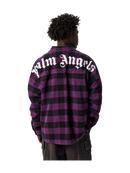 Palm Angels Cheked Overshirt