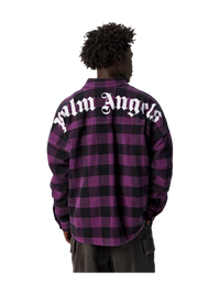 Palm Angels Cheked Overshirt