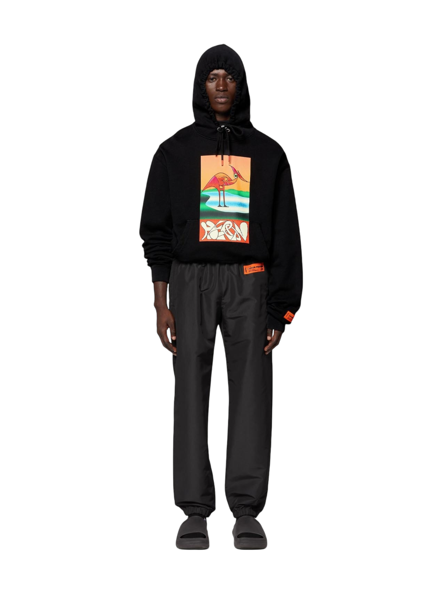 Heron Preston Abstract Hoodie