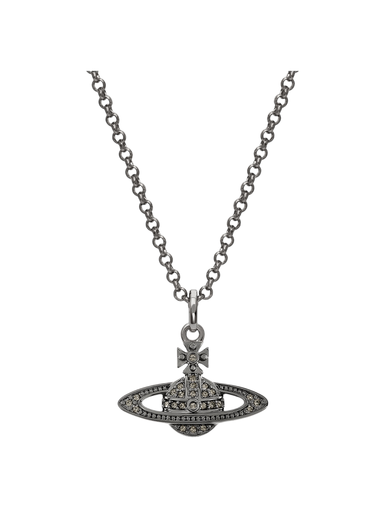 Vivienne Westwood Mini Bas Relief Orb Pendant Necklace