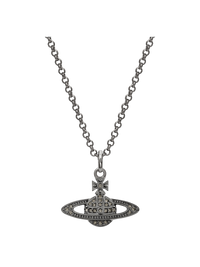 Vivienne Westwood Mini Bas Relief Orb Pendant Necklace