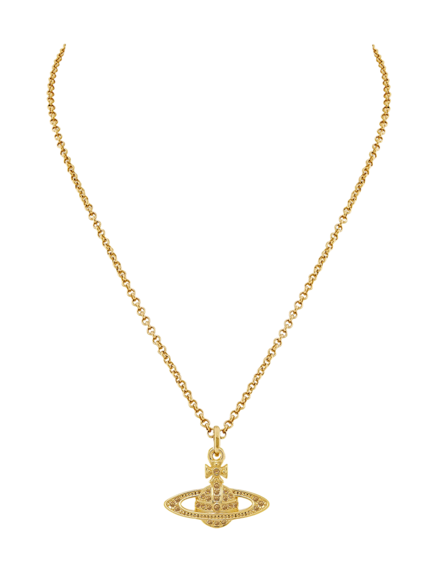 Vivienne Westwood Mini Bas Relief Pendant Necklace