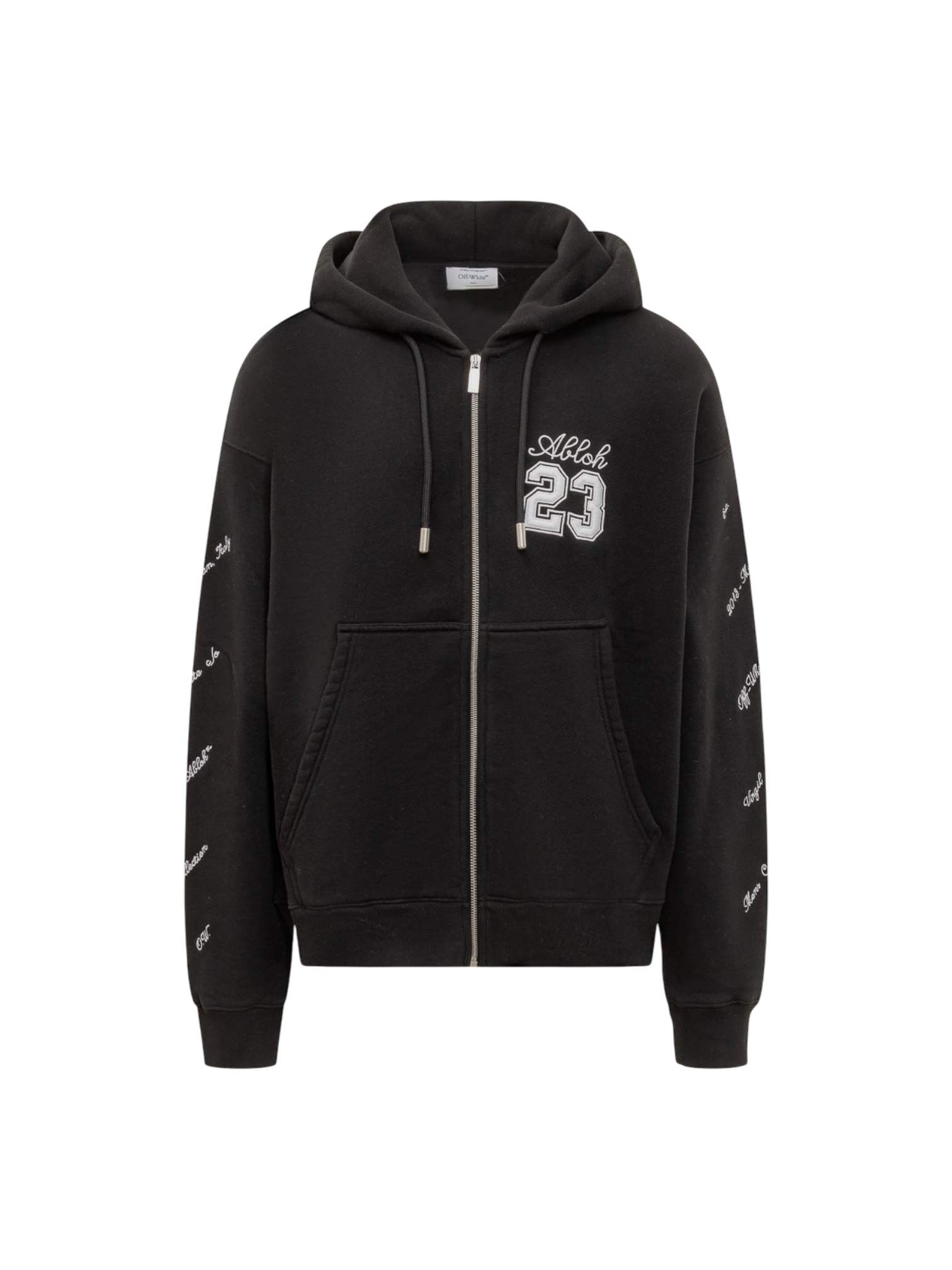 Off-White 23 Logo Skate Zip Hoodie