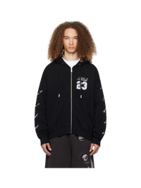 Off-White 23 Logo Skate Zip Hoodie