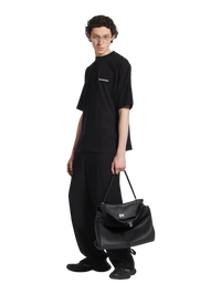 Balenciaga Logo Printed Oversize T-shirt