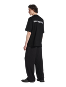 Balenciaga Logo Printed Oversize T-shirt