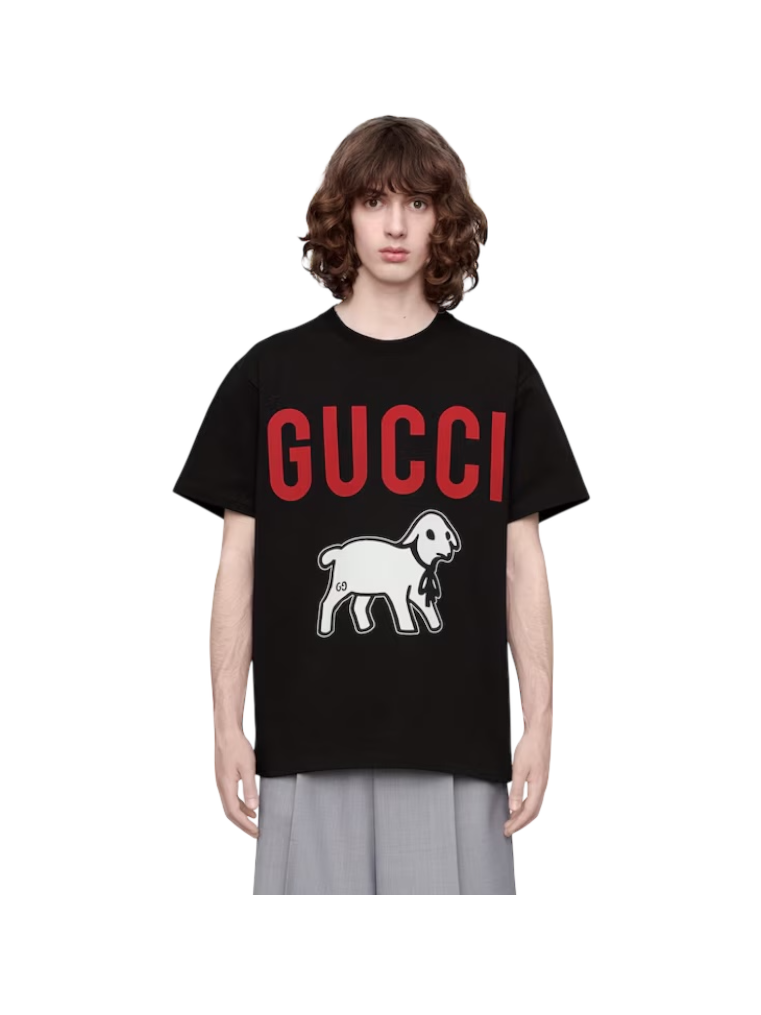 Gucci Oversize 'Lamb' T-Shirt