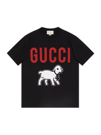 Gucci Oversize 'Lamb' T-Shirt
