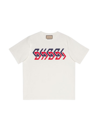 Gucci 'Gucci' Mirror Print T-Shirt