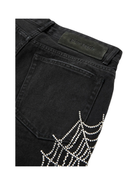 Palm Angels Crystall Web Jeans