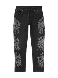 Palm Angels Crystall Web Jeans