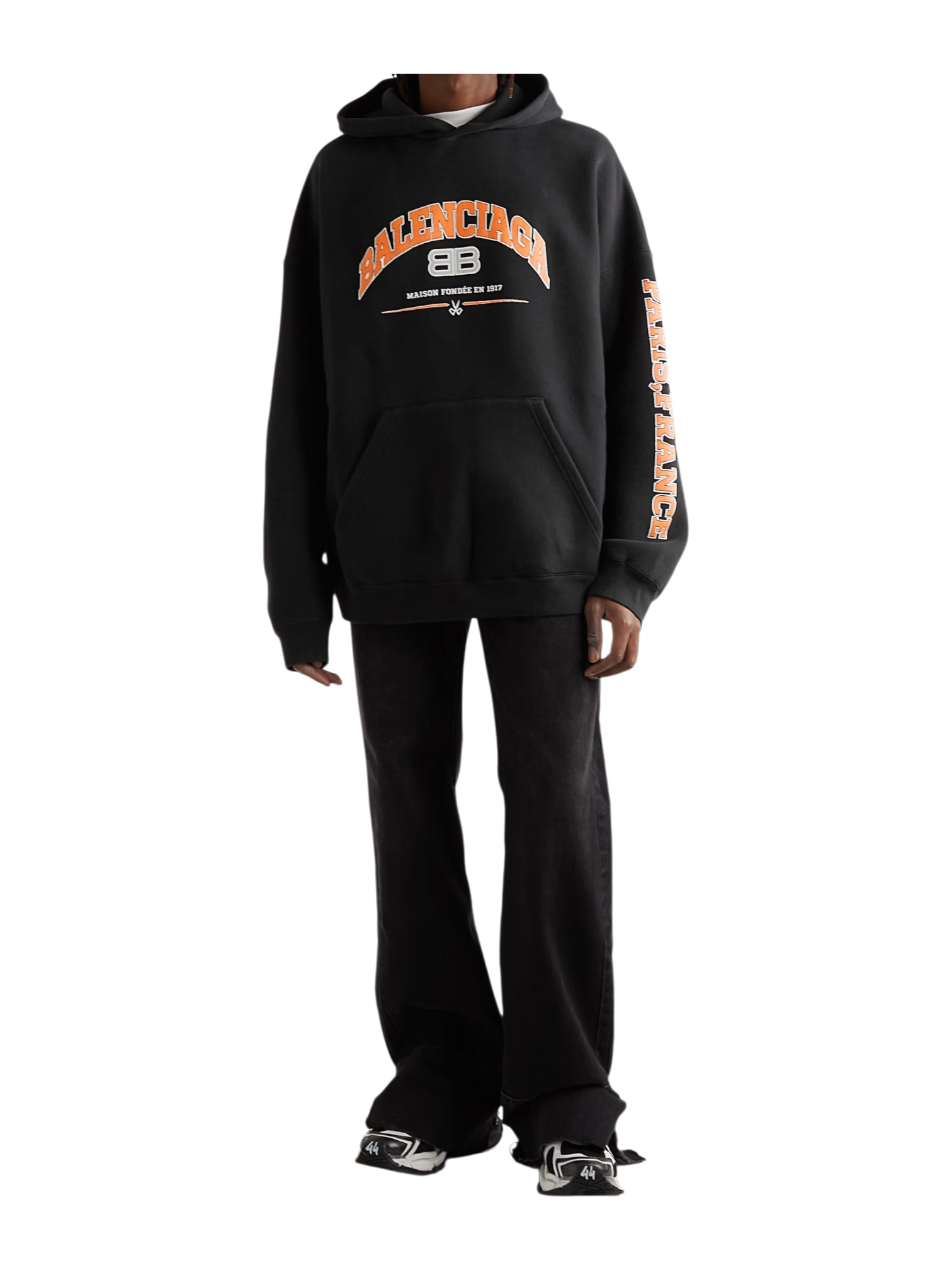 Balenciaga Maison BB Logo Hoodie