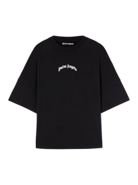 Palm Angels Curved Logo Over Tee
