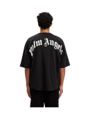 Palm Angels Curved Logo Over Tee