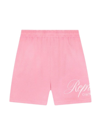 Represent Owners Club Script Mesh Shorts
