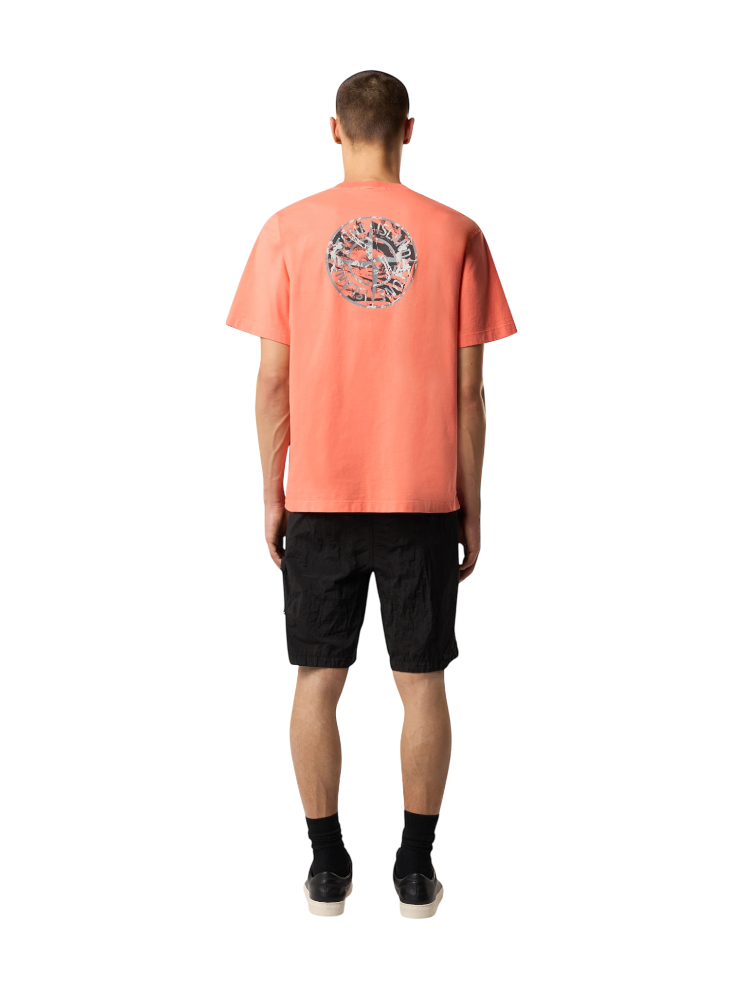 Stone Island Compass Camo Logo T-Shirt