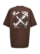 Off-White Scan Arrow Oversize Tee