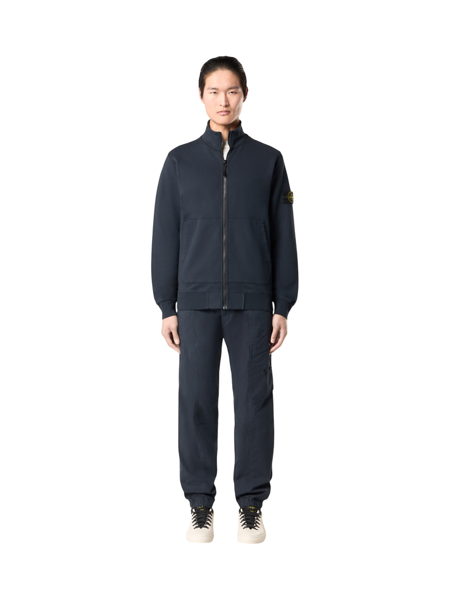 Stone Island Zip Sweatshirt
